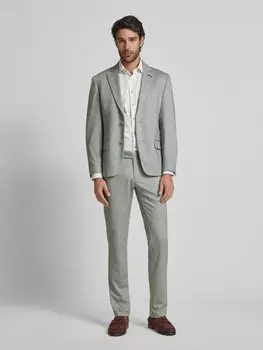 Брюки из ткани с французскими карманами ATELIER TORINO, светло-зеленый