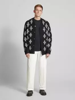 Брюки из ткани с французскими карманами модель 'PANTALONI' ARMANI EXCHANGE, белый