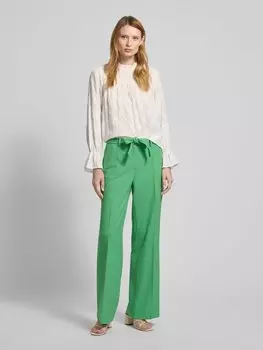Брюки из ткани с французскими карманами More & More, зеленый