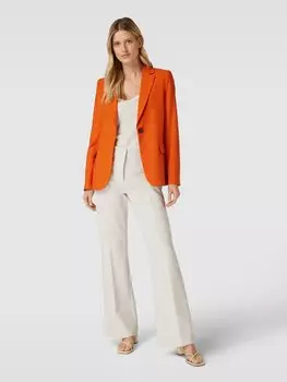 Брюки из ткани с накладными карманами модель 'FAWN PATCH' Cambio, кремовый