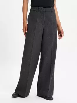 Брюки из ткани с содержанием шерсти Marc O'Polo, бежевый