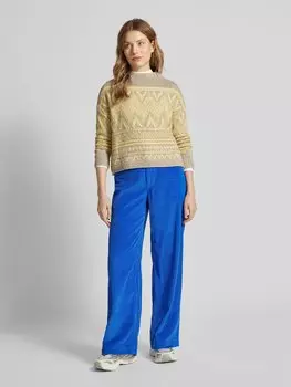 Брюки из ткани с задними карманами модель «Флорида» LOLLYS LAUNDRY