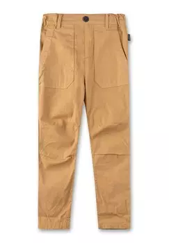 Брюки из ткани Sanetta Pure, цвет beige