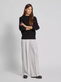 Брюки из ткани со складками Windsor, светло-серый