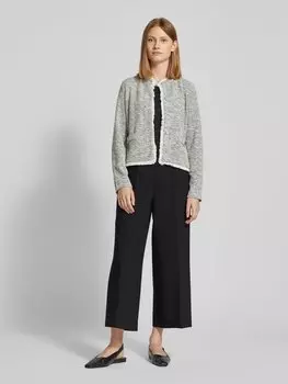 Брюки из ткани со стрелками More & More, черный