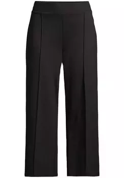 Брюки из ткани Тамира 1, декоративные швы, женские Adagio, черный