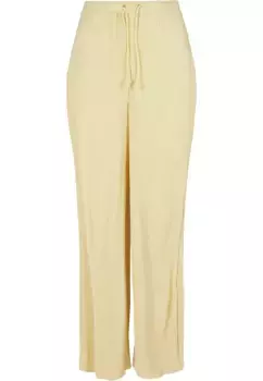 Брюки из ткани URBAN CLASSICS " Urban Classics Ladies Ladies Pleated Pants" (1 шт.), желтый
