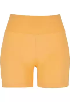 Брюки из ткани URBAN CLASSICS " Urban Classics Women’s Ladies Recycled High Waist Cycle Hot Pants" (1 шт.), оранжевый