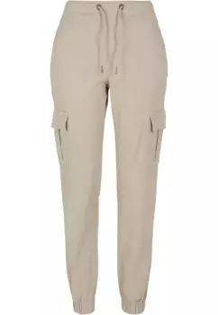 Брюки из ткани URBAN CLASSICS " Urban Classics женские" (1 шт.), цвет Softseagrass