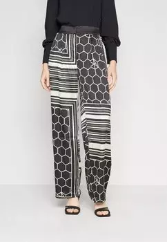 Брюки из ткани VMMALLE Vero Moda, черный