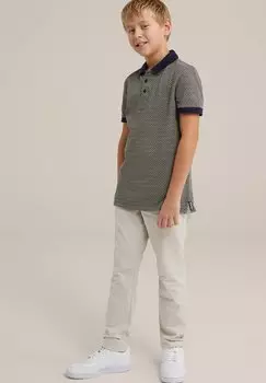 Брюки из ткани WE Fashion, цвет beige