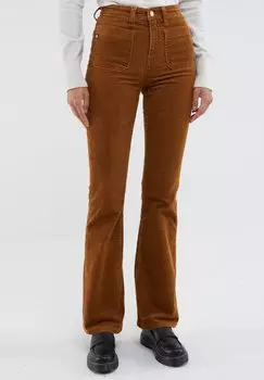 Брюки из ткани YASEMIN Big Star, коричневый