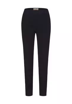 Брюки из ткани, зауженного кроя, со средней талией, женские RAPHAELA BY BRAX, черный