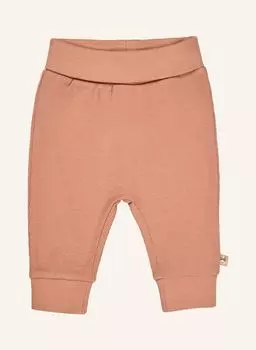 Брюки из трикотажного джерси в рубчик Sterntaler, коричневый