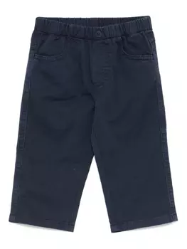 Брюки из твила Il Gufo, синий