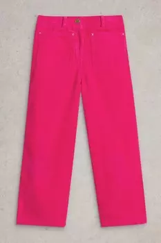 Брюки из вельвета, 100% хлопок White Stuff, розовый