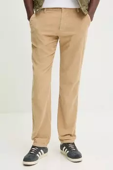 Брюки из вельвета Tommy Jeans, бежевый