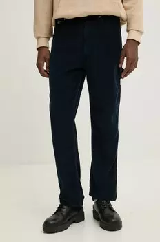 Брюки из вельвета Tommy Jeans, темно-синий