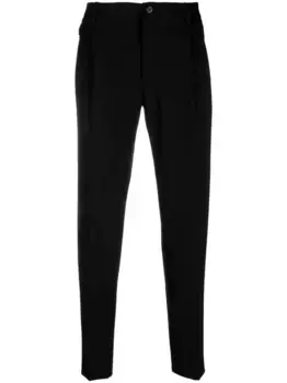 Брюки из вирджинской шерсти DOLCE & GABBANA, черный