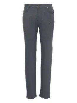 Брюки из вирджинской шерсти Maurizio Baldassari, серый