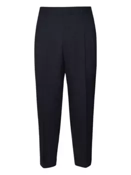 Брюки из вирджинской шерсти со складками BE ABLE, синий