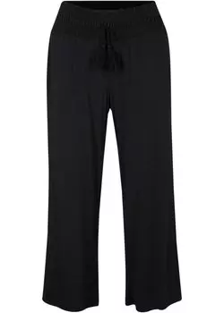 Брюки из вискозного джерси Bpc Bonprix Collection, черный