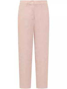 Брюки из жаккарда Forte Forte, розовый