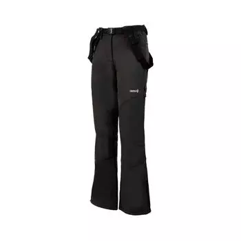 Брюки Izas softshell MALCUS W с ветрозащитной мембраной и флисовой подкладкой для женщин, черный
