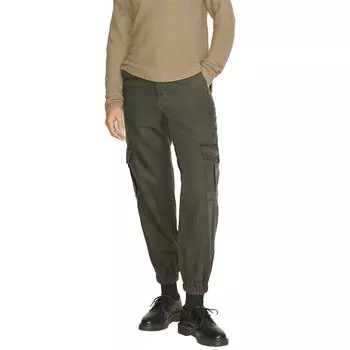 Брюки Jack & Jones Holly Relaxed High Waist JJXX cargo, зеленый
