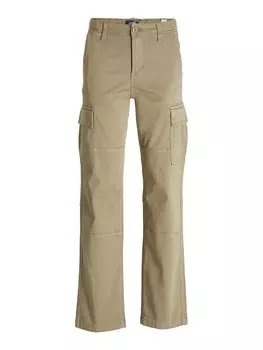 Брюки Jack & Jones Junior Loose fit Pants JPSTKane JJHarlow, темно-бежевый