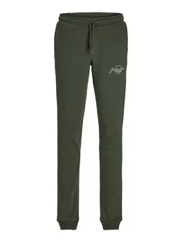 Брюки Jack & Jones Junior Tapered Pants, оливковый