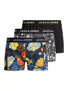 Брюки Jack & Jones Junior Underpants Sugar, синий/черный
