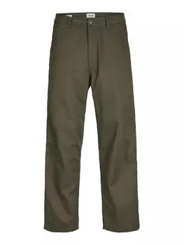 Брюки Jack & Jones Junior Wide leg Pants, зеленый