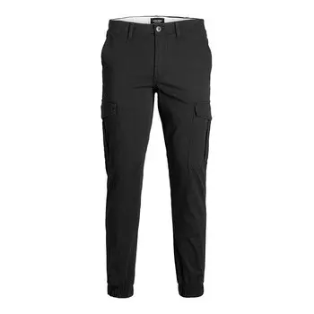 Брюки Jack & Jones Marco Joe Cuffed Cargo, черный