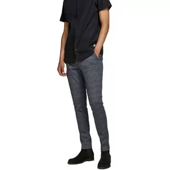 Брюки Jack & Jones Marco Phil Jersey Nor DG Check, серый