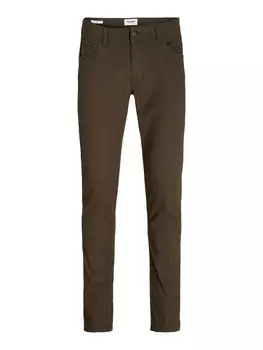 Брюки JACK & JONES Regular Pants JPSTGLENN JJORIGINAL, темно-коричневый
