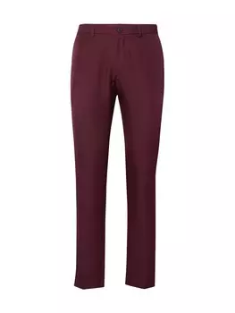 Брюки JACK & JONES Regular Pleated Pants JPRCOSTA, цвет Wine red