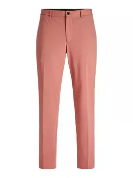 Брюки JACK & JONES Slim fit Pleat-Front Pants JPRJones, светло-розовый