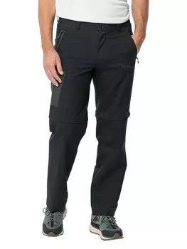 Брюки Jack Wolfskin ACTIVE TRACK ZIP OFF M, серый
