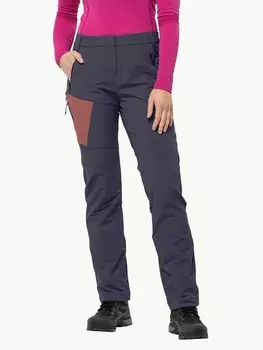 Брюки Jack Wolfskin GLASTAL WINTER PANTS W, серый