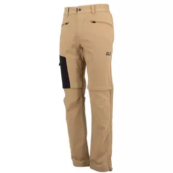 Брюки Jack Wolfskin Hose Activate Zip Away Pants, коричневый