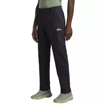 Брюки Jack Wolfskin Pico Trail Zip Off, черный