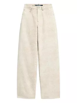 Брюки Jacquemus Le De-Nimes, нейтральный