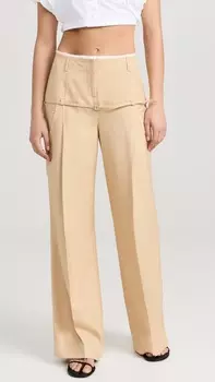 Брюки Jacquemus Le Pantalon Criollo, бежевый