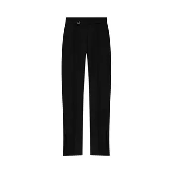 Брюки Jacquemus Le Pantalon Drapeado Jersey Pants, черный