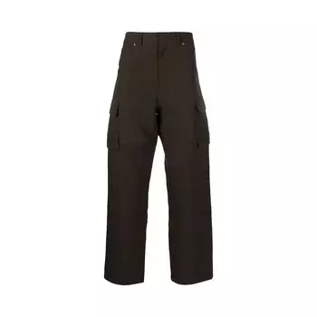 Брюки Jacquemus Le Pantalon Peche цвета Хаки