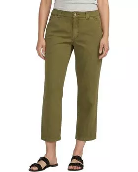 Брюки Jag Jeans Chino Tailored Crop Pant, цвет Moss