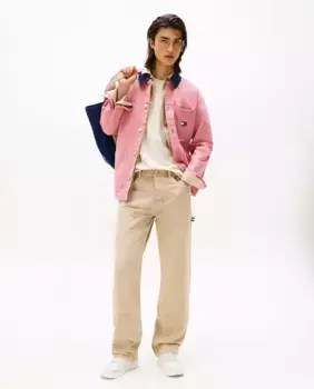 Брюки Jaimie мужские в стиле плотника Tommy Jeans, бежевый