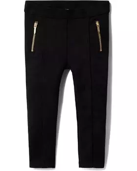 Брюки Janie and Jack Faux Suede Leggings, черный