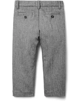 Брюки Janie and Jack Herringbone Pants, серый